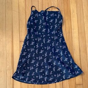 Abercrombie & Fitch Dark Blue Floral Top